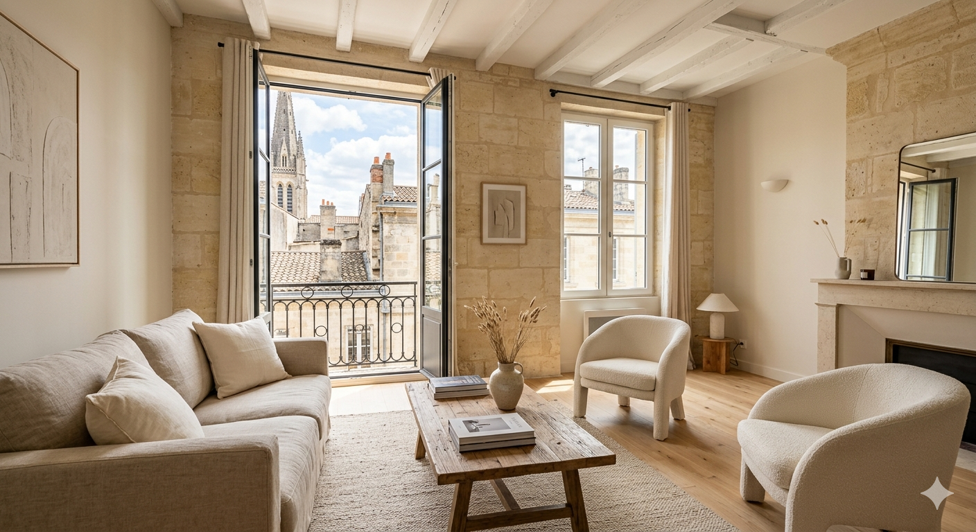 Appartement Bordeaux géré par La Bonne Clé